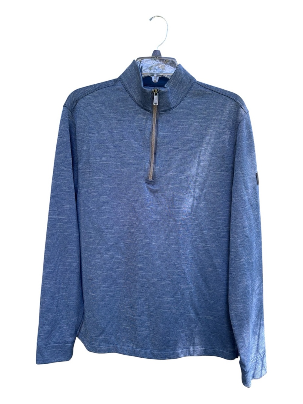 Greg Norman Freedom Performance Blue Golf Shirt size medium